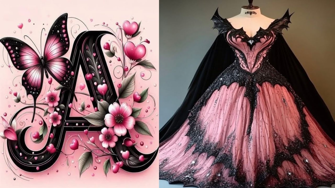 “A to Z Alphabet Dream Dress Collection 2026 👗✨ | Name First Letter Special 💖”