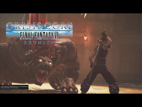 【CCFF7R】VSベヒーモス チャプター0（クライシス コア –ファイナルファンタジーVII– リユニオン、FF7、鈴村健一、井上和彦、PS5）