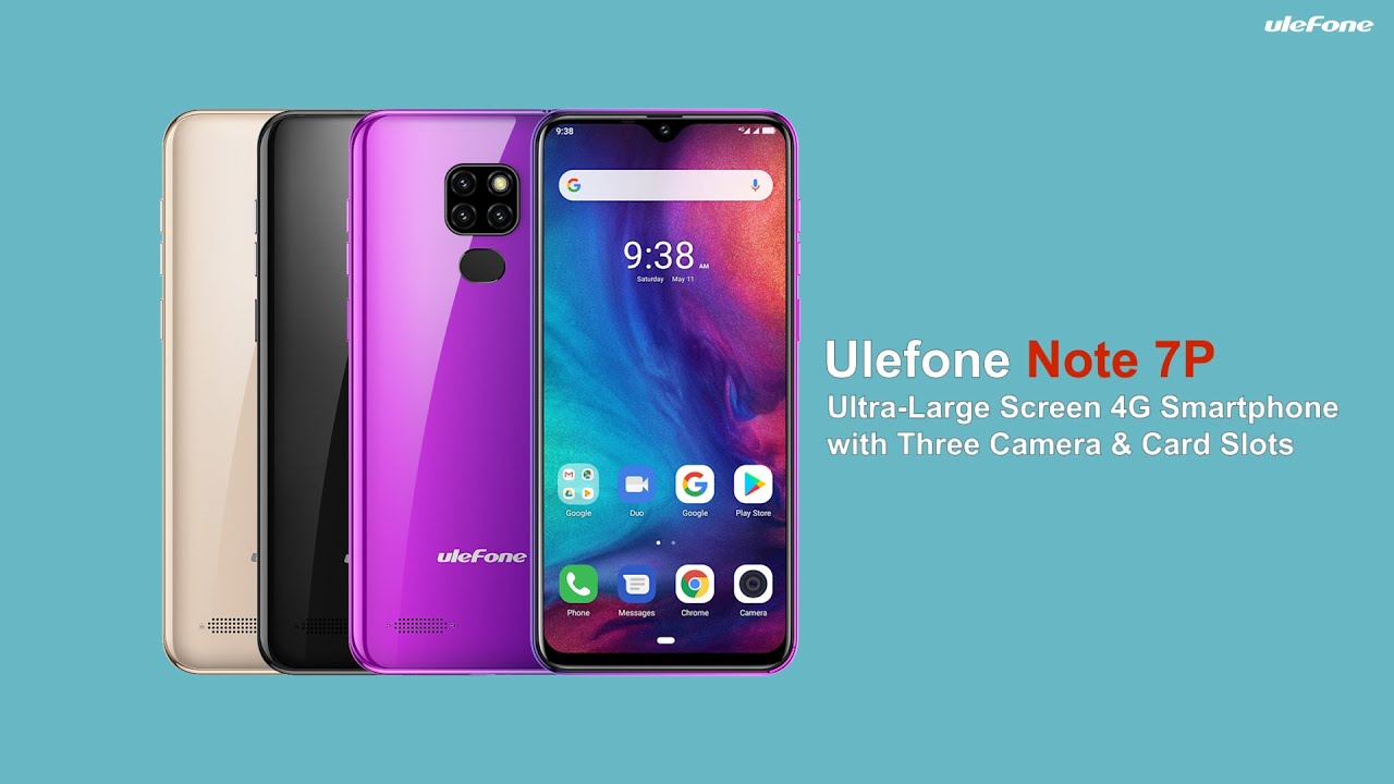 [ULEFONE Note 7P] - 6,1" HD+, Helio A22 Quad-Core, 3/32GB, Android 9, 3500mA Maxresdefault