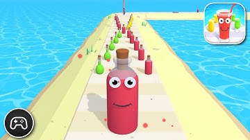 Juice Run - Gameplay Walkthrough Part 24 - Basic Levels 141-142 (iOS, Android) iPad Gameplay