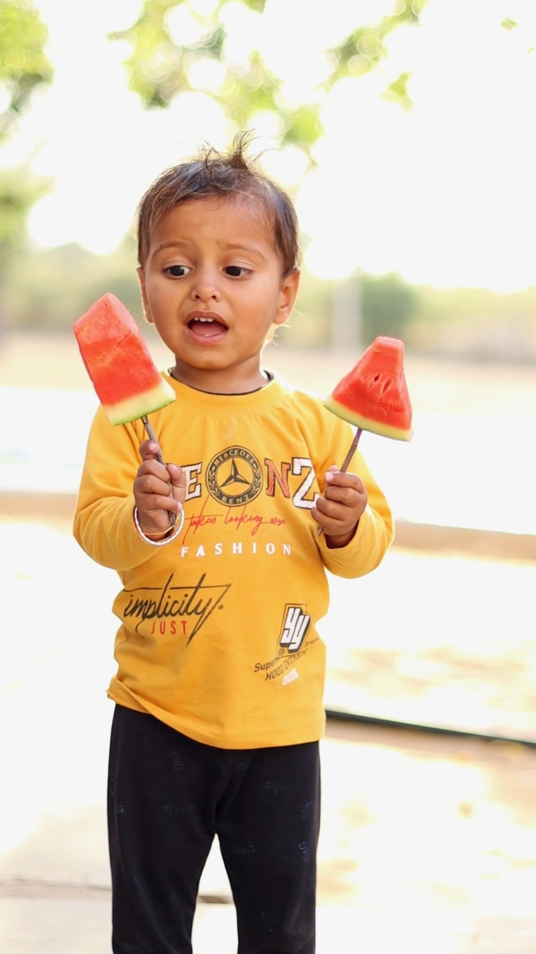 Rudra or Desi Watermelon Ice cream? #shorts #icecream #trending #viralvideo