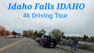 Driving Tour Through Idaho Falls, IDAHO USA with DJI Pocket 2 Camera Recorder.