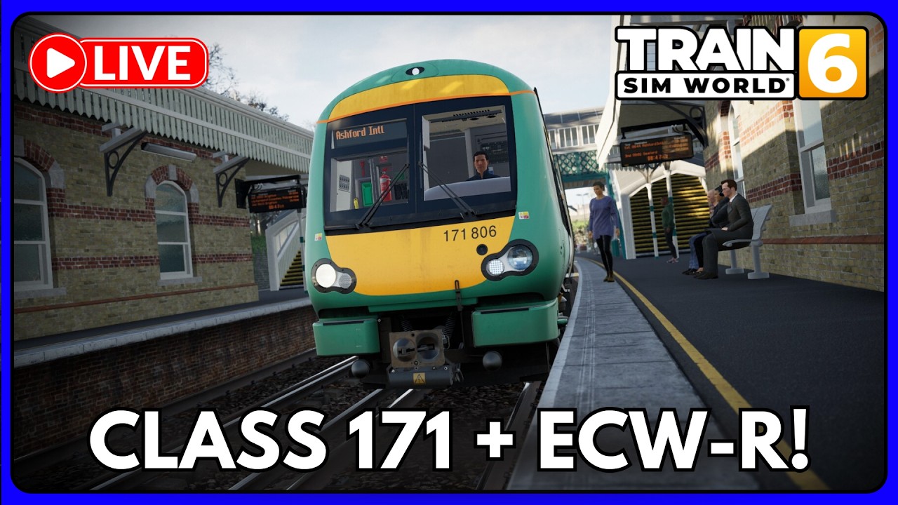 LIVE 🔴| Class 171 DLC + East Coastway REMASTER! | Train Sim World 6