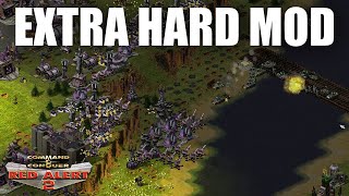 Red Alert 2 | Extra Hard Mod | BRUTAL AI THREW EVERYTHING AT ME