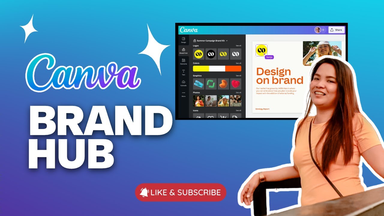 Canva Brand Hub Feature 2023 TAGALOG YouTube