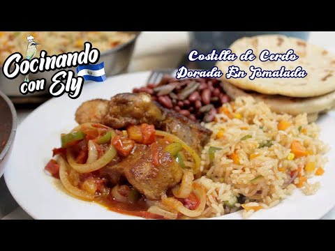 Video: Costillas De Cerdo En Tomates En Escabeche