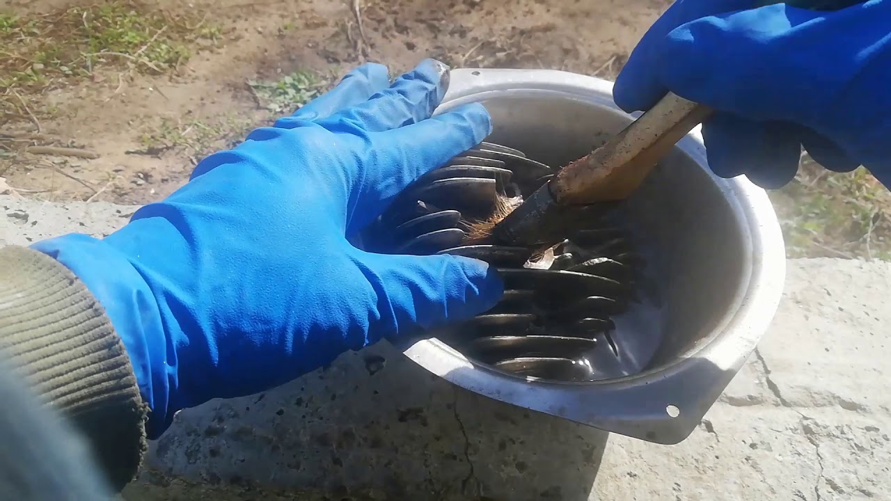 ДИМЕКСИД!чем отмыть детали ДВИГАТЕЛЯ - YouTube