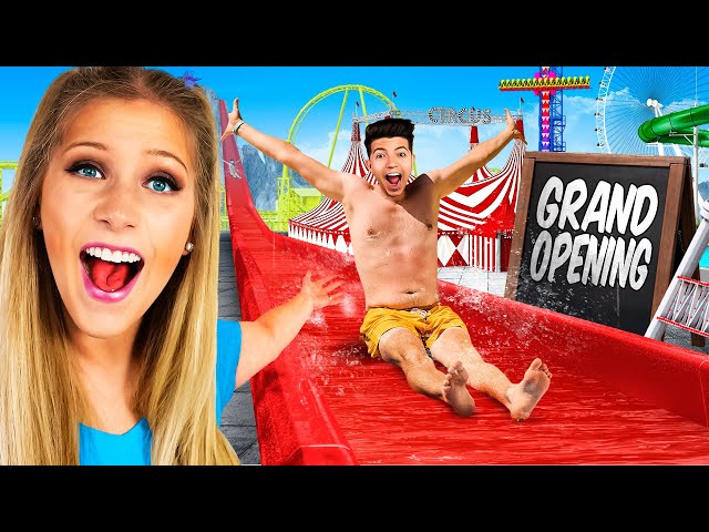 We Opened A REAL Theme Park! ft. Unspeakable class=