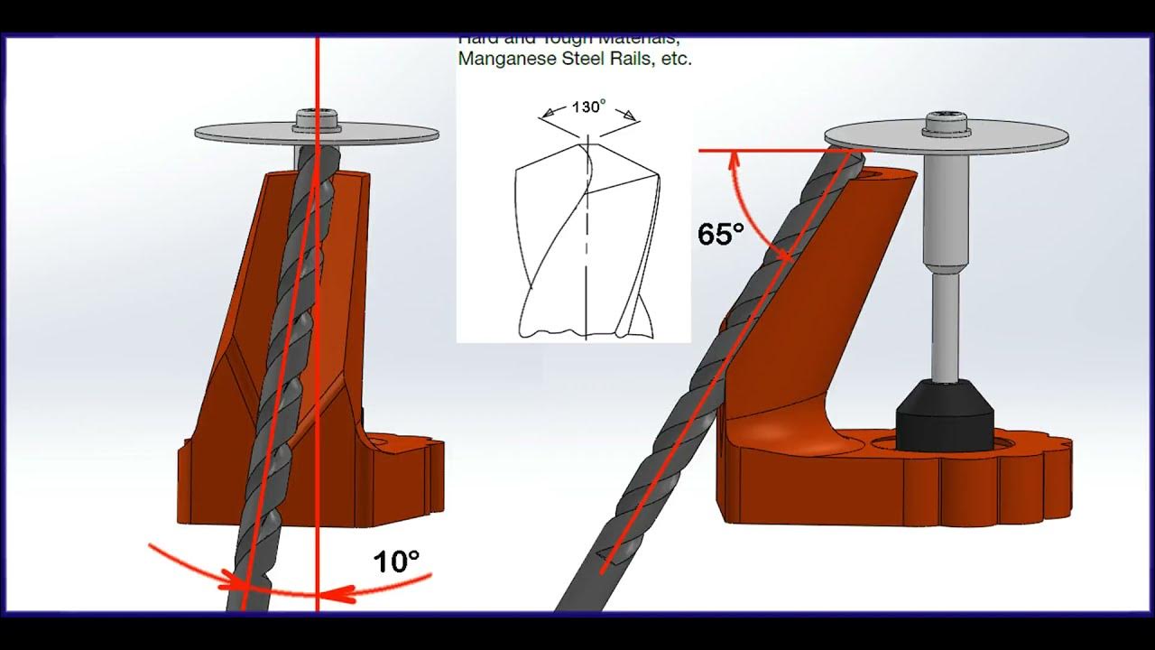 3D Printed Attachment Drill Bits Sharpener for Dremel YouTube