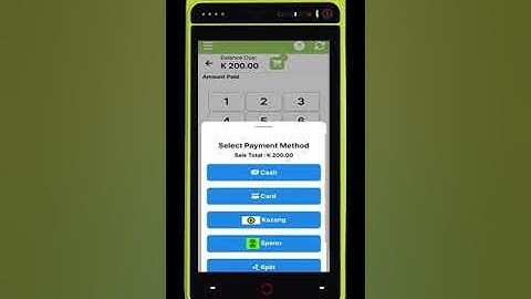 Kazang POS powered by Lyt-Soft POS how to end a shift