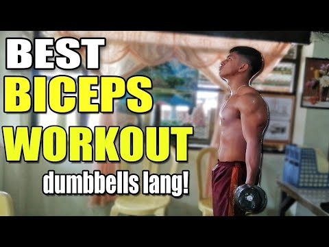 Video: Paano Bumuo Ng Mga Bicep Sa Bahay