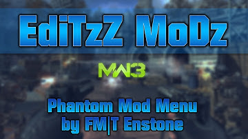 [MW3/PS3] Phantom Mod Menu (Host/All Client Stats)