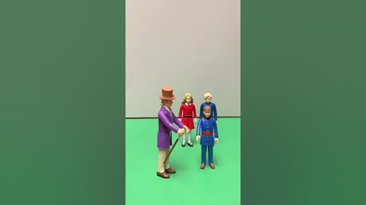 #willywonka and the chocolate factory #stopmotionanimation of the Violet Beauregard scene