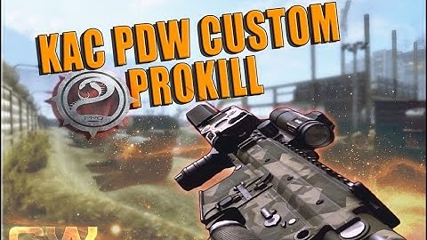 Contract Wars - KAC PDW Custom Prokill - Site TE