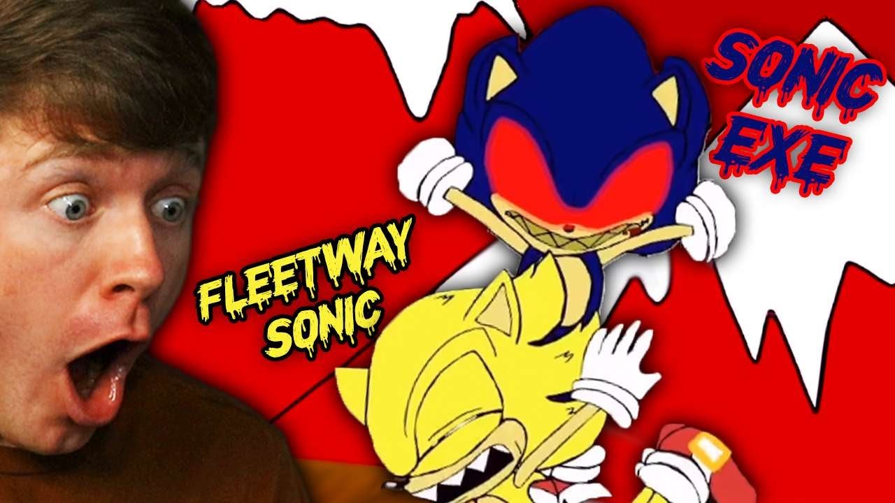 CapCut_sonic.exe vs fleetway sonic