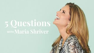 Celebrity 5 Questions with Maria Shriver | FabFitFun Wealth