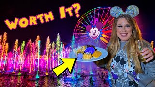World of Color One Dessert Party Worth it? | Disneyland 2023