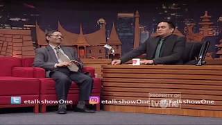 E TALK SHOW TV ONE BERSAMA MAHFUD MD [ PART II]