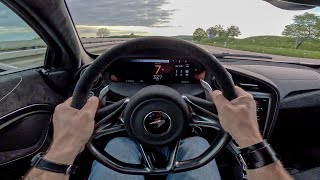 POV: 327km/h on german Autobahn with a Novitec McLaren 750S with 840hp