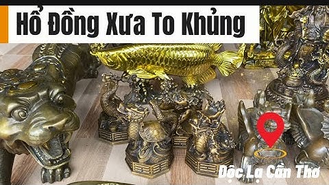 Hổ đồng xưa _ bộ tứ linh bằng đồng _ tì hưu bằng đồng #độclạcầnthơ #doco 