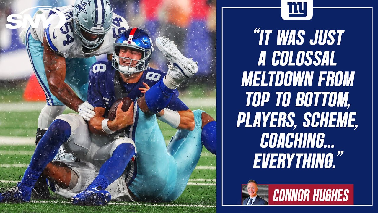 SNY NFL Insider: 'The Giants were completely outmanned, outclassed, and outcoached' | SNY
