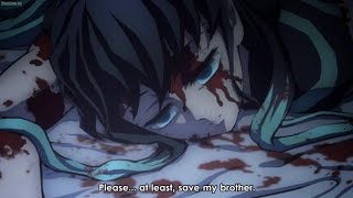 Muichiro's twin brother lost his life to save his brother | kimestu no yaiba episode 8