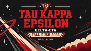 NIU Tau Kappa Epsilon Fall Rush 2026