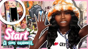 how to start a sims 4 channel 🎬 | my obs settings + tips | the sims 4 tutorial