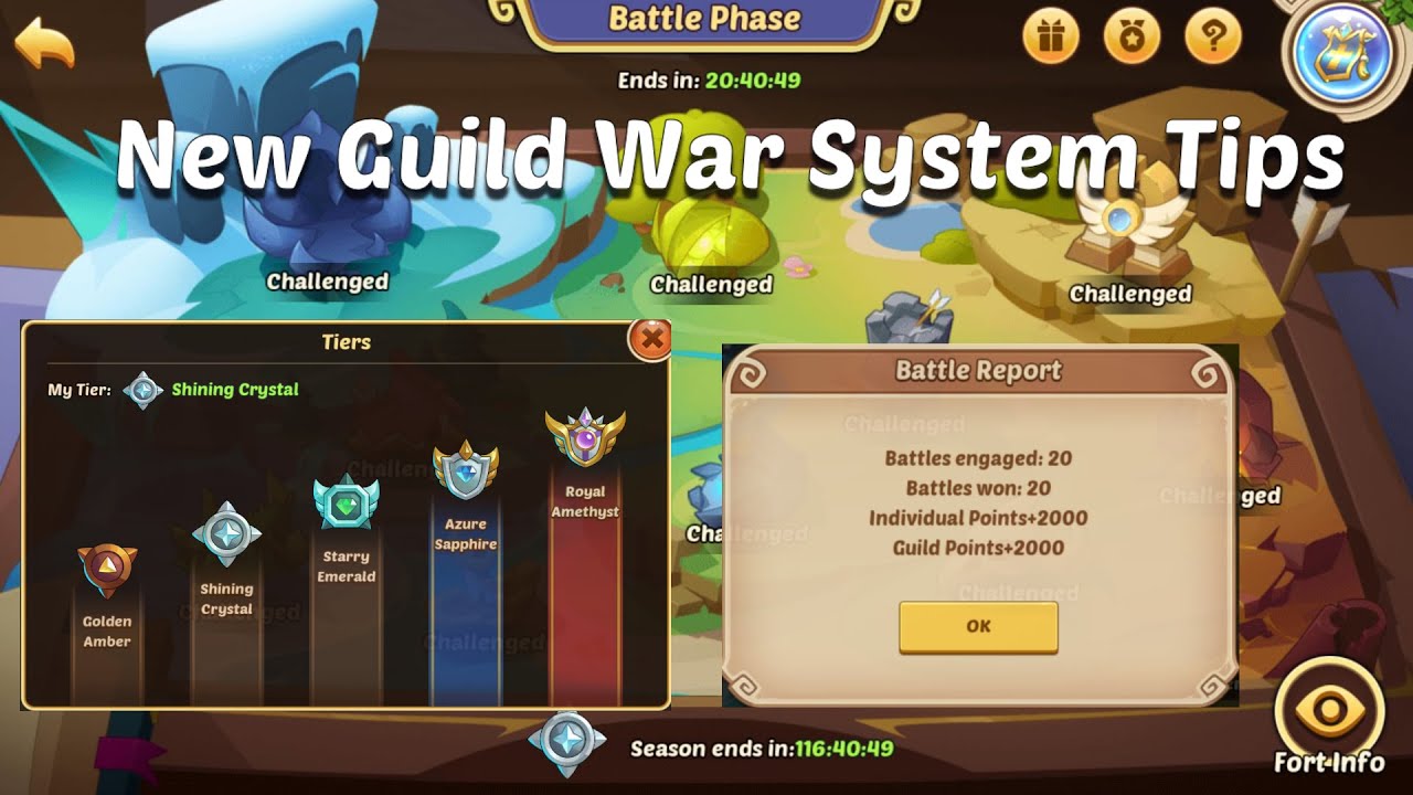 New Guild War System Discussion and Tips - YouTube