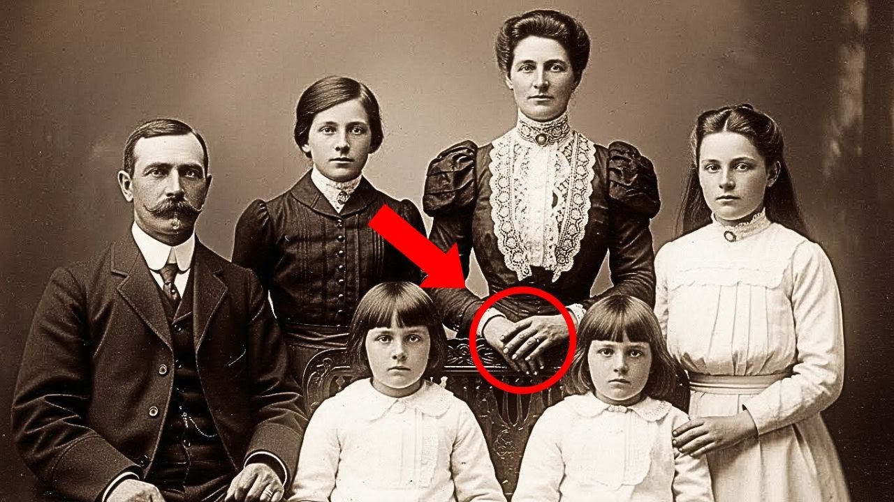 A 1904 Family Portrait Looks Perfect — Until You Notice the Mother's Hand