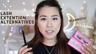 Lash Extension Alternative Glamnetic Lily Lashes Power Liner AlisonHa