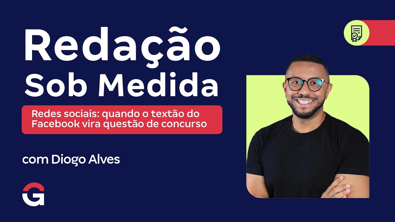 Redação Sob Medida | Redes sociais: quando o textão do Facebook vira questão de concurso