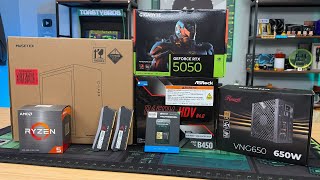 Ryzen 5 5500 + RTX 5050 - PCBros.tech