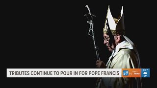 Tributes continue to pour in for Pope Francis