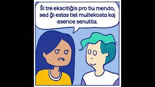 Komiksoj en Esperanto: Mi amas ĝin!