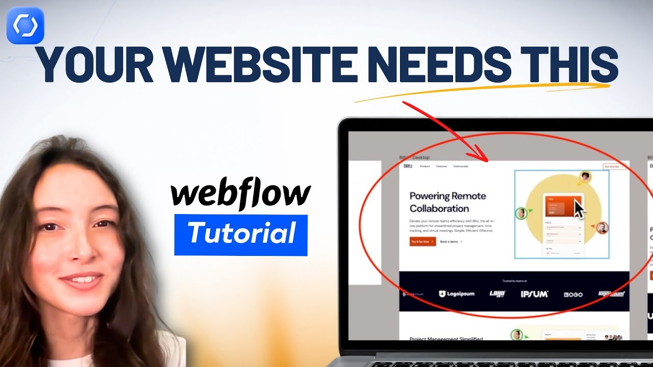Webflow tutorial: watch me build an incredible hero section in just 10 ...