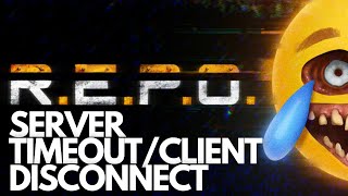R.E.P.O. | SERVER Disconnected error | Timeout/Client Disconnect | PC Fixes 🌟😱