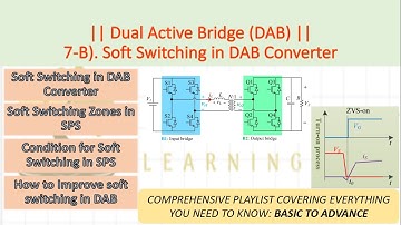 LECT 7-B: Soft Switching in DAB Converter | ZVS Analysis in Dual Active Bridge #dabconverter