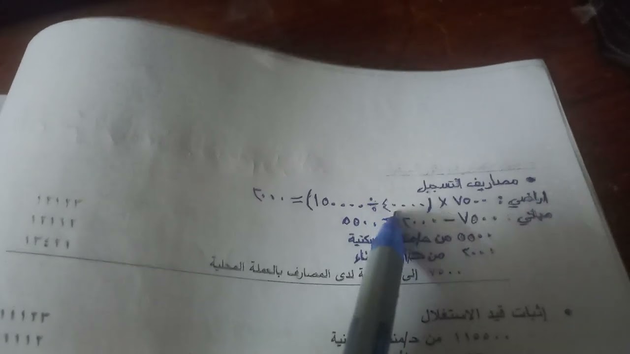 نظام محاسبي مواضيع(2) (مباني ومنشآت وطرق/ديكورات وتركيبات وقواطع)