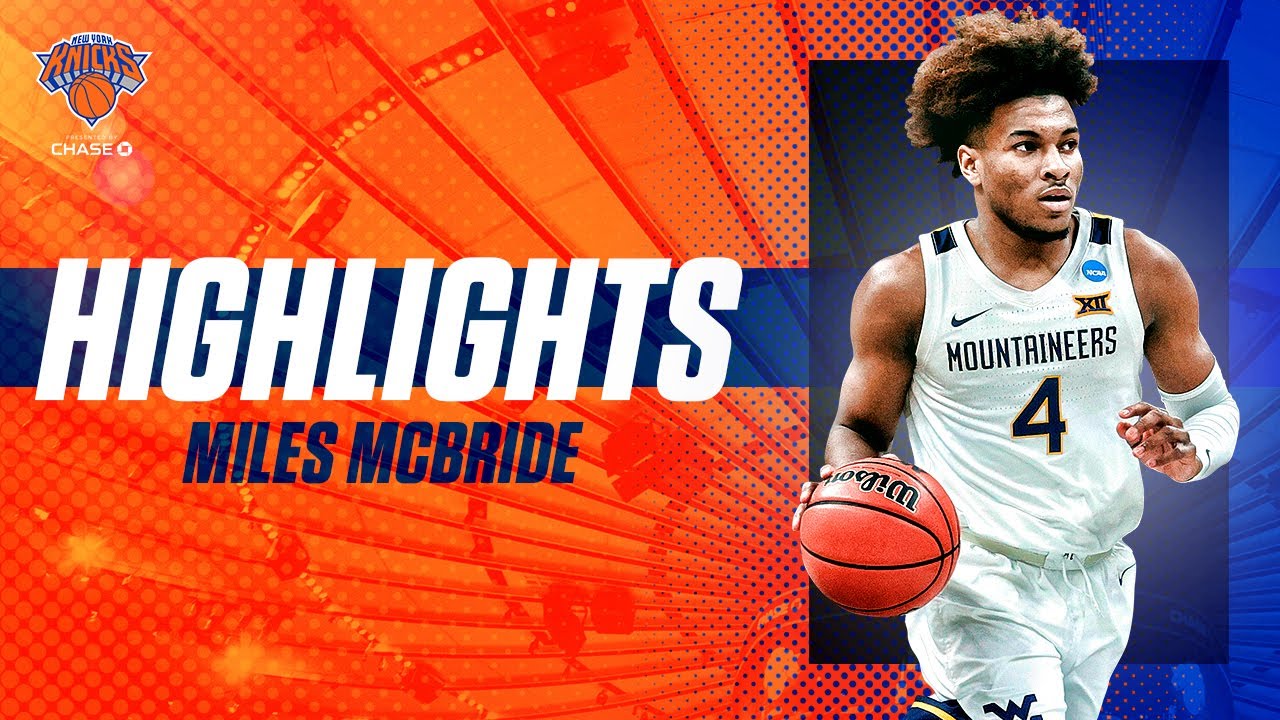 Miles McBride's brotherly battles in backyard helped unleash his potential  with Knicks - The Athletic