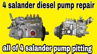 HOW to hino 4 salander diesel pump repair/hino diesel pump full repair/hino diesel engin pump repair