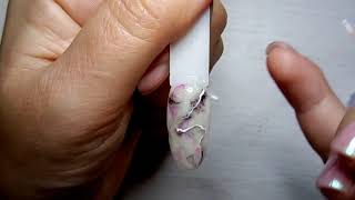 Дизайны ногтей акварелью, гель лаком. Watercolor and gel polish nail designs 💅