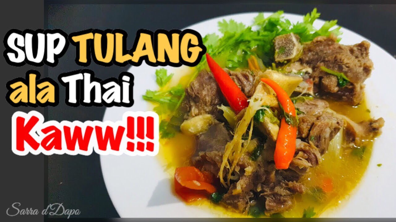 Sup Tulang Thai dgn Philips Pressure Cooker HD2137 YouTube