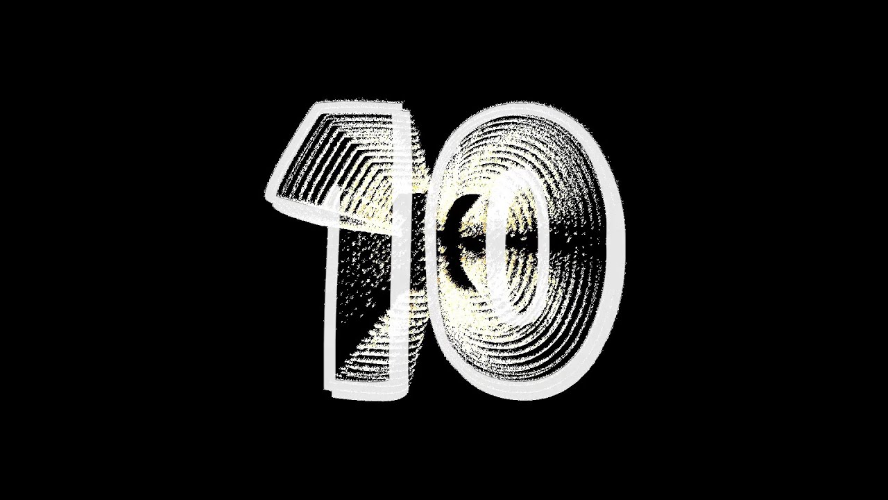 10 Second Countdown Video FREE With Voice - YouTube