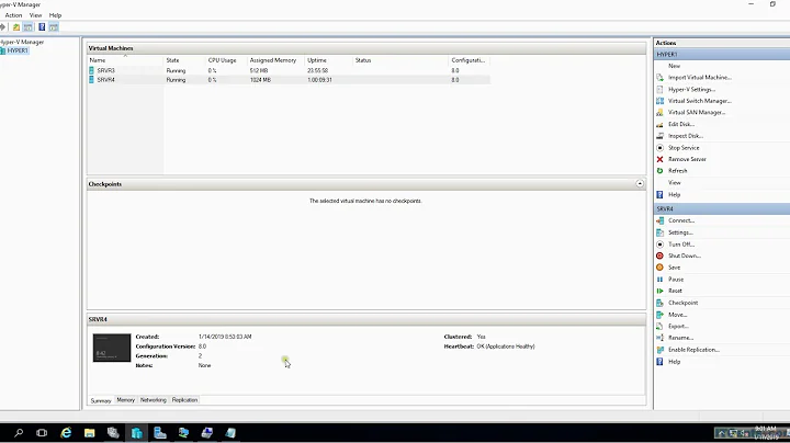 12-Configuring Virtual machine replication in Hyper V 2016