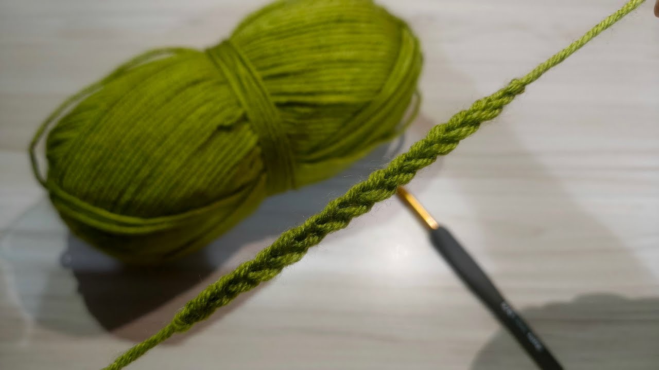 1- Başlangıç Kilidi ve Zincir Yapılışı / Yeni Başlayanlar İçin Tığ İşi Örgü Nasıl Yapılır? 