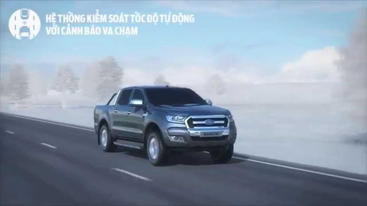 Adapative Cruise Control Ford Ranger 2016 - YouTube