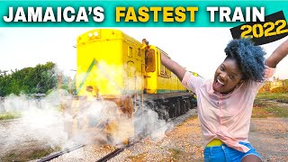 Riding the TRAIN in JAMAICA for the first time