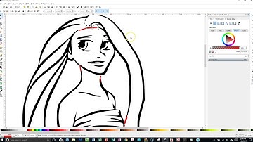 Bezier & Fill Tool to Fix Broken Lines & Gaps in Inkscape