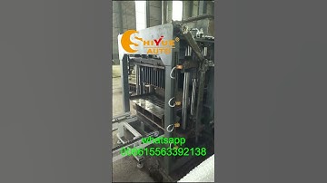 QT4-15 hydraulic press hollow block making machine paving block making machine paver block machine